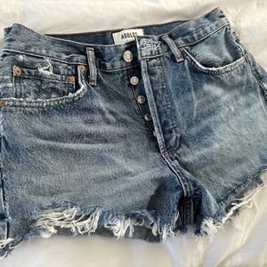 AGOLDE Parker Vintage Loose Fit Cutoff Shorts